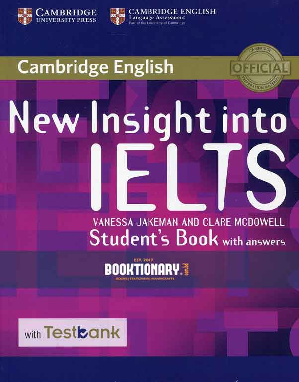 Cambridge English (new Insight into Ielts student's book with answers )