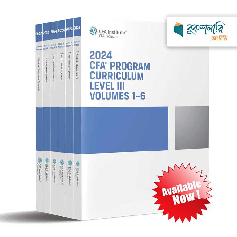 CFA Program Curriculum 2024 ( level 3 ) ( Volume 1- 6 ) ( 6 books set )