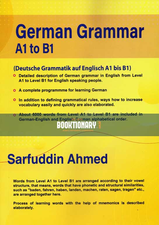 German Grammar A1 to B1 ( English Version )