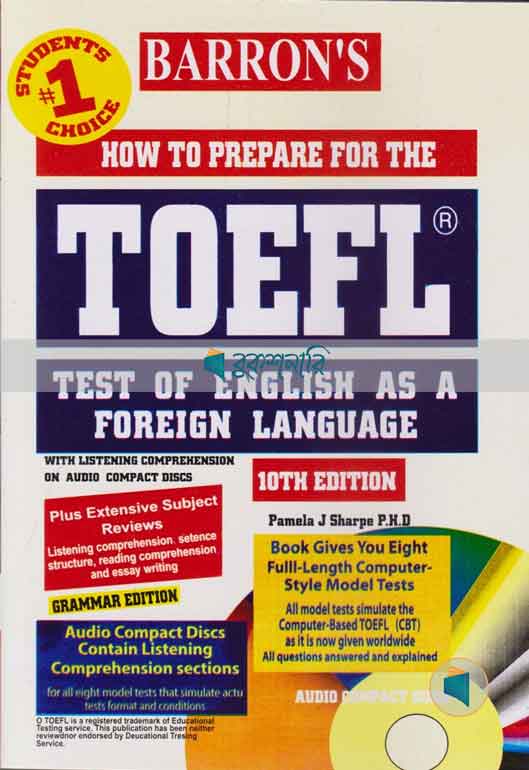 Barron's TOEFL  Grammar Edition  Test of English As A Foreign Language